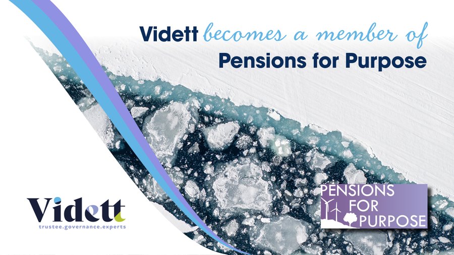 We are delighted to welcome @VidettLtd as a member of #PensionsforPurpose. Vidett is now the UK’s largest professional trustee and pension governance firm by number of clients. #members #impactinvestment ow.ly/bP4M50RzjRm