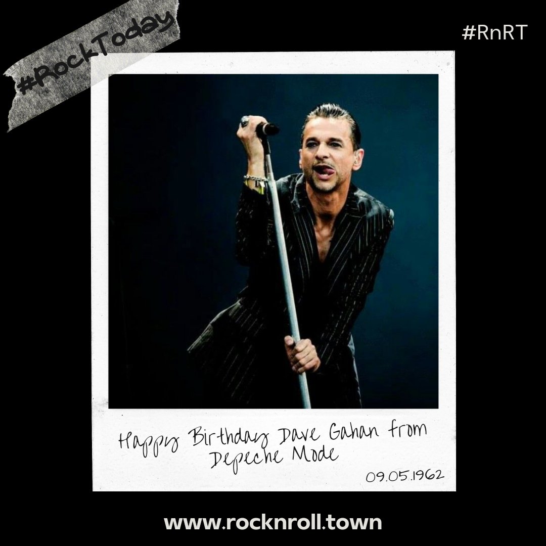 #RockToday
📅 09/05/1962 📅

Γεννιέται ο @theimposter 🎤, τραγουδιστής των @depechemode 🤘🏻.

#RnRT #RockNRollTown #Towners #DaveGahan #DepecheMode #HappyBirthdayDaveGahan #DaveGahanFans #DepecheModeFans #NewWave #Music #MusicHistory #TodayInRock #TodayInMetal #TodayInMusic