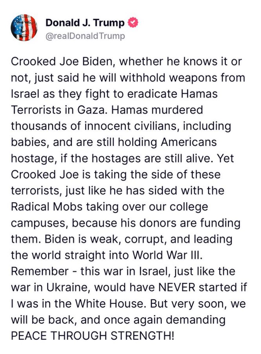 #CrookedJoeBiden and #Hamas