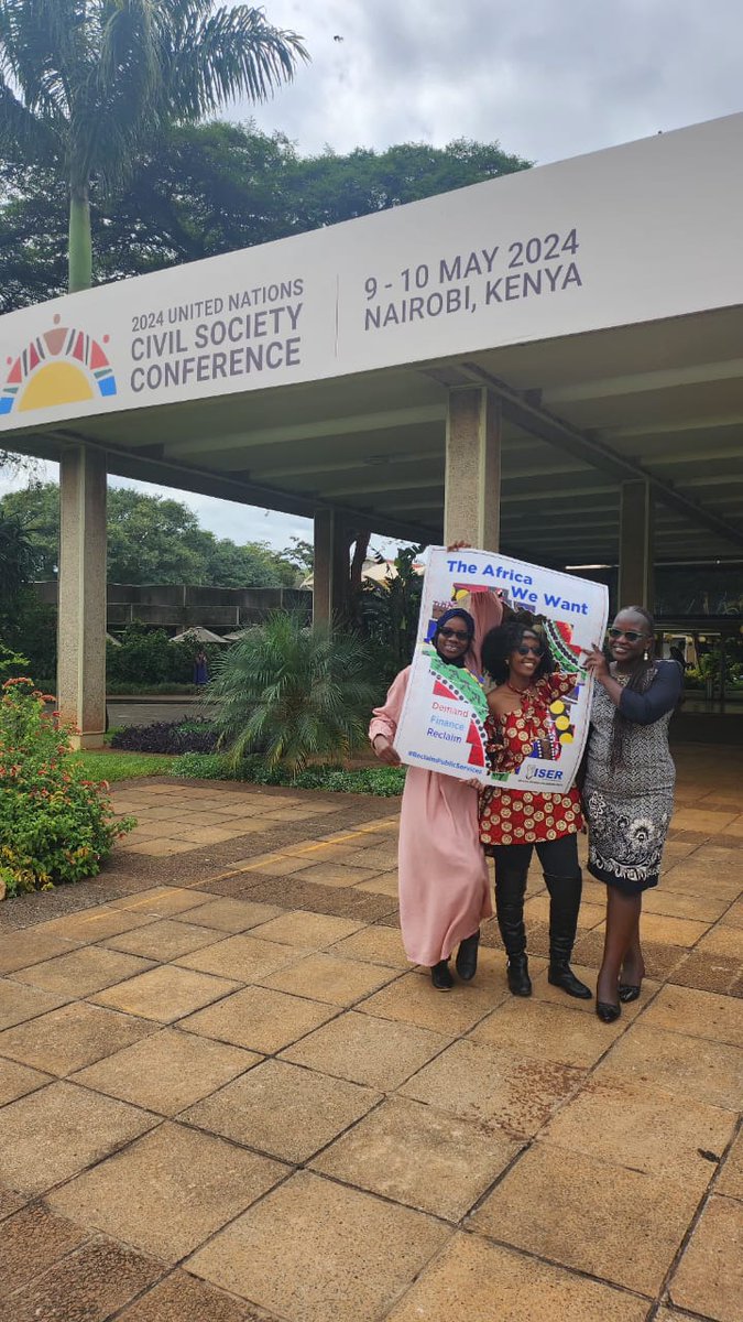 Our team is at #UNCSC2024 taking our message to @UN We demand quality gender responsive public services #ReclaimPublicServices The #AfricaWeWant Manifesto iser-uganda.org/wp-content/upl…