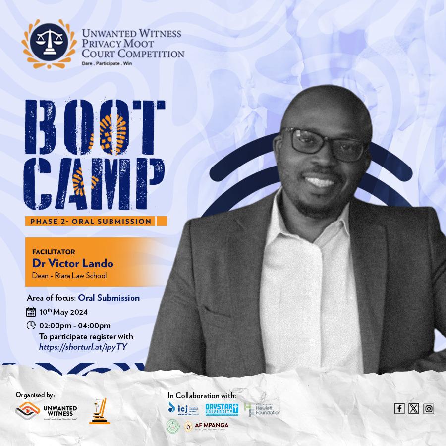 Dr. Victor Lando joins our facilitator panel for boot camp phase two. With his vast expertise in human rights advocacy across domestic and international law, Dr. Lando is a true force in the field. Register now to secure your spot shorturl.at/tyEJK