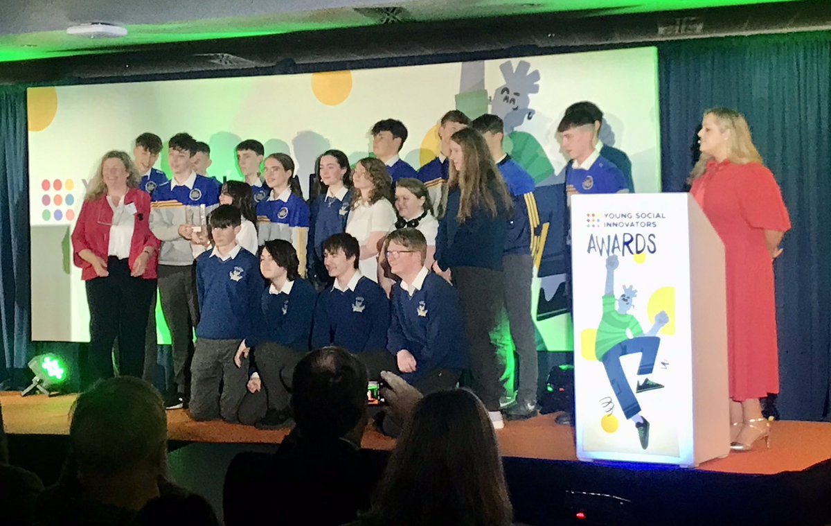 @YSInow awards today - fantastic projects focused on #SDG ‘s by schools all around the country. #youth #socialinnovation