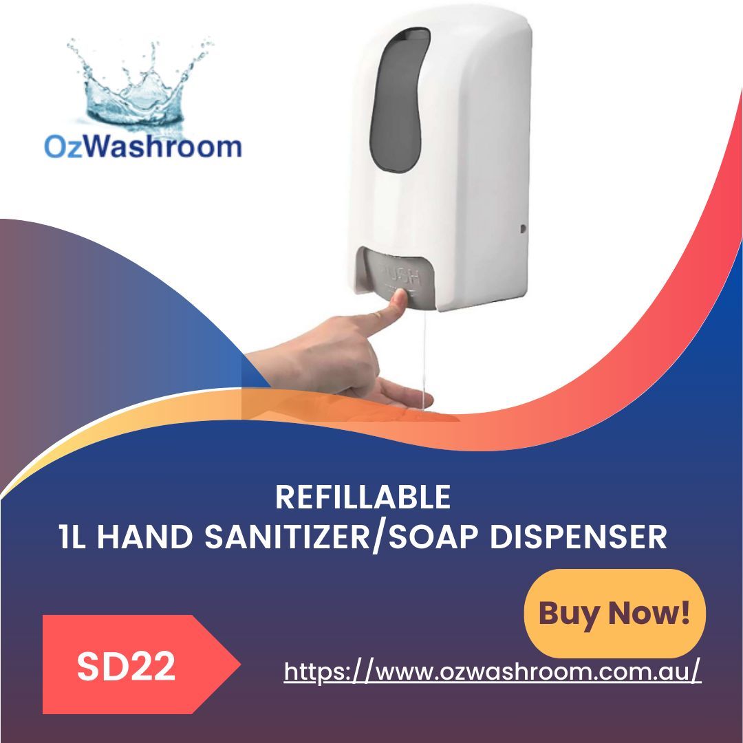 Upgrade your hygiene routine with our durable 1000ml soap dispenser. Efficient, antimicrobial, and built to last. Stay safe and clean! 
buff.ly/3UysRxZ 
#HygieneHero #SoapDispenser #CleanHands #Antimicrobial #Efficiency #DurableDesign #StaySafe #HygieneFirst
