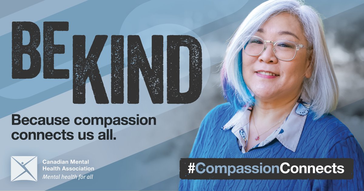 With worrying levels of stress, anxiety, and loneliness heightened by social inequality and an affordability crisis, it is easy to overlook that kindness is an integral part of our humanity. Find out how #CompassionConnects at mentalhealthweek.ca #MentalHealthWeek