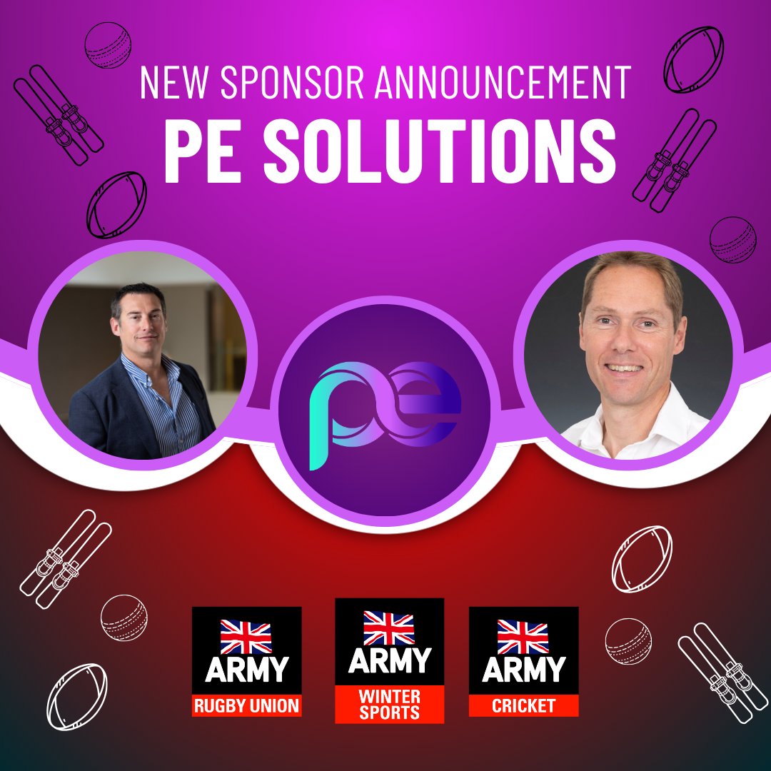 Leading utilities and business solutions provider, PE, announces sponsorship of British Army Sport. Year-long sponsorship includes Rugby Union, Winter Sports, Cricket, and Olympian hopeful, Corporal Steve Cox Read full Article: britisharmysport.com/pe-sponsorship…