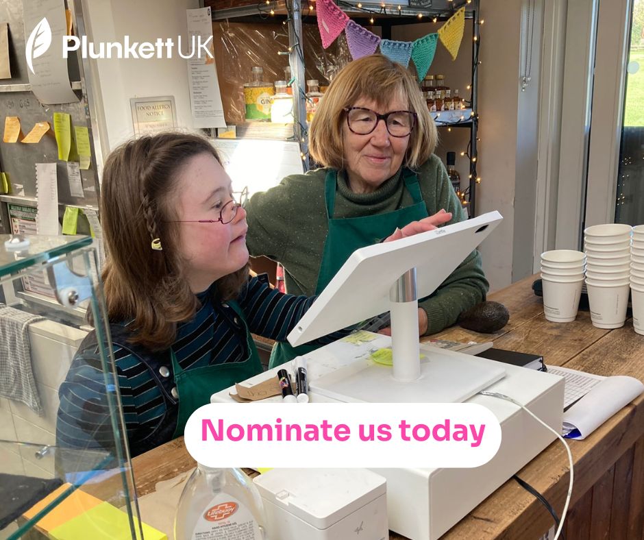 🗳️ Please nominate Plunkett to win a £1,000 Movement for Good Award from @benefactgroup. The more nominations we receive the more chance we have of winning £1,000, so please share far and wide.  👉 Nominate here: movementforgood.com/#nominateAChar…  Thank you!
