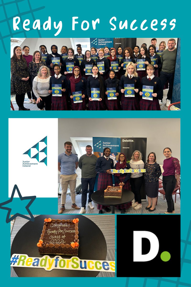 Congratulations to all our @colnanonagle Limerick students who graduated as part of the Ready for Success project. Thank you to all the fantastic @DeloitteIreland Limerick mentors who worked with the students.  #inspiringyoungminds #Limerick #volunteerappreciation