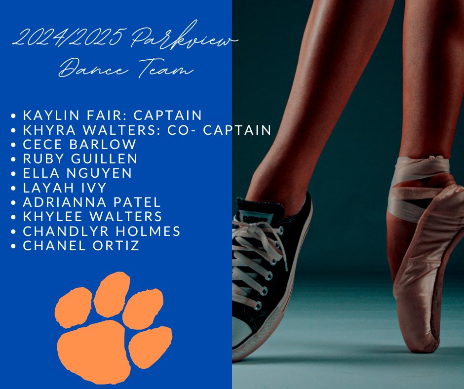 Introducing the 2024/2025 Parkview High School Dance Team. <a href="/ParkviewAD/">Parkview Athletics</a> <a href="/PHS_Panthers/">Parkview High School</a>