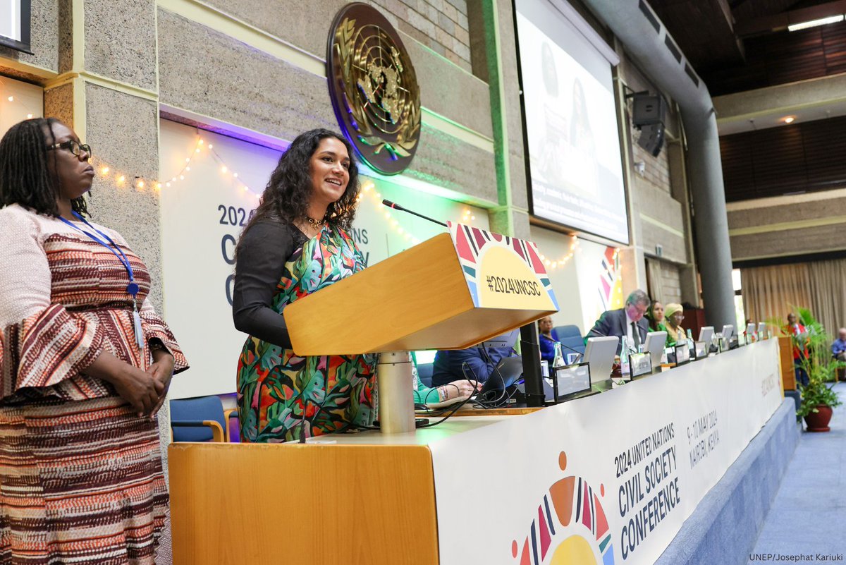 UN's tweet photo. UN Civil Society Conference gets underway in Nairobi, Kenya, with activists, advocates &amp; other civil society representatives from around the world sharing their perspectives &amp; solutions for #OurCommonFuture.

Find out more: https://t.co/35EnWIePAF #2024UNCSC https://t.co/0gKH7b8b4x