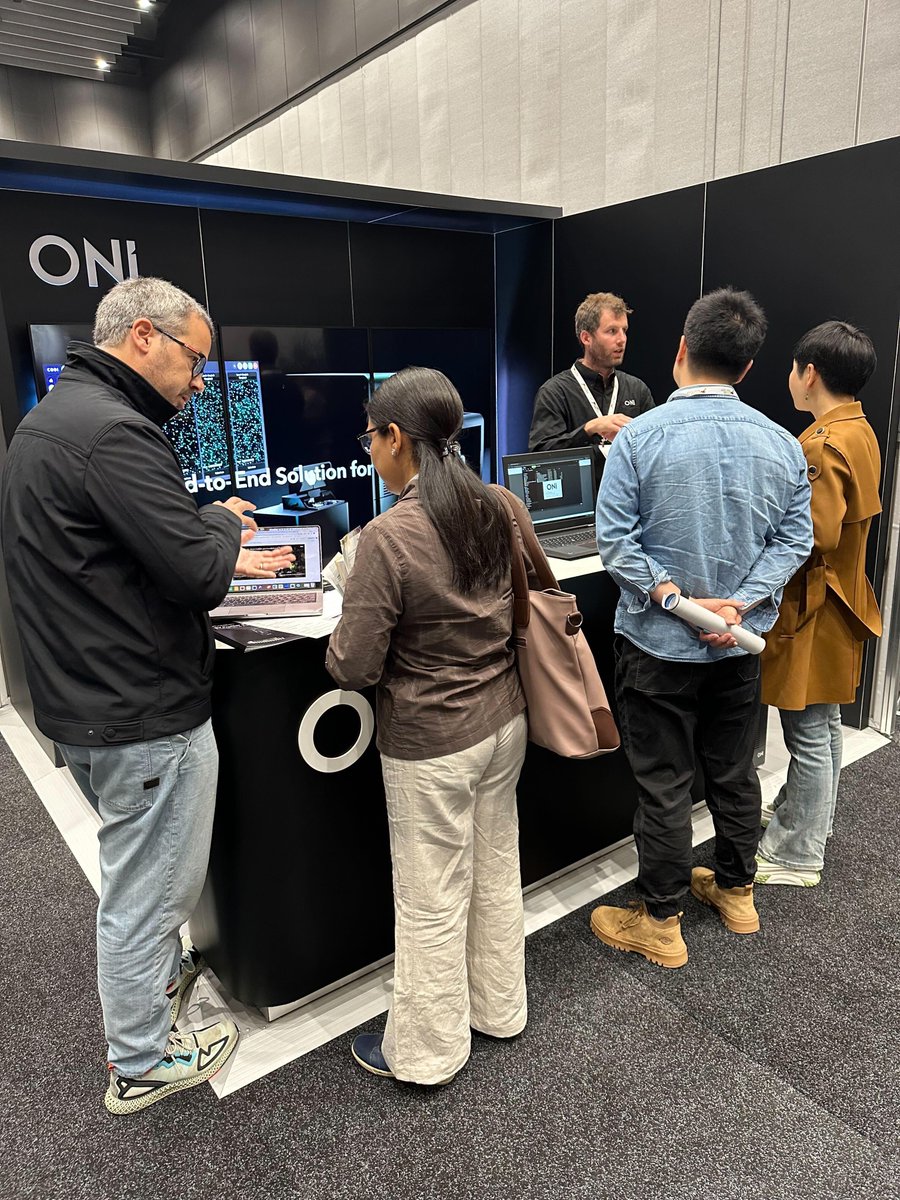 oniHQ's tweet image. #ISEV2024 is here and we are ready for you at Booth 24 with our new end-to-end solution for EV discoveries #EVProfiler2, #AutoEV and #AploFlow.
Don't miss our talk by Dr Ricardo Nunes Bastos tomorrow at 12:05 PM, Level 1, Room 104.
#Nanoimager #SuperResolution #dSTORM #biotech