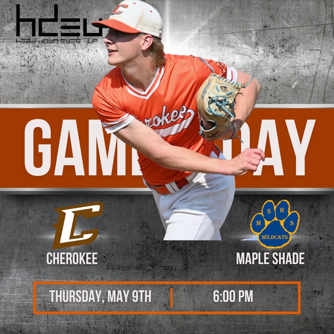 Chiefs travel to Maple Shade for a 6:00 start this evening.  Last chance to see the Chiefs in action this week as the boys will head to their prom tomorrow night!  #HDEU