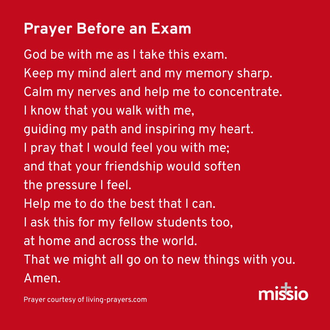 A prayer for exam season @cathedservice