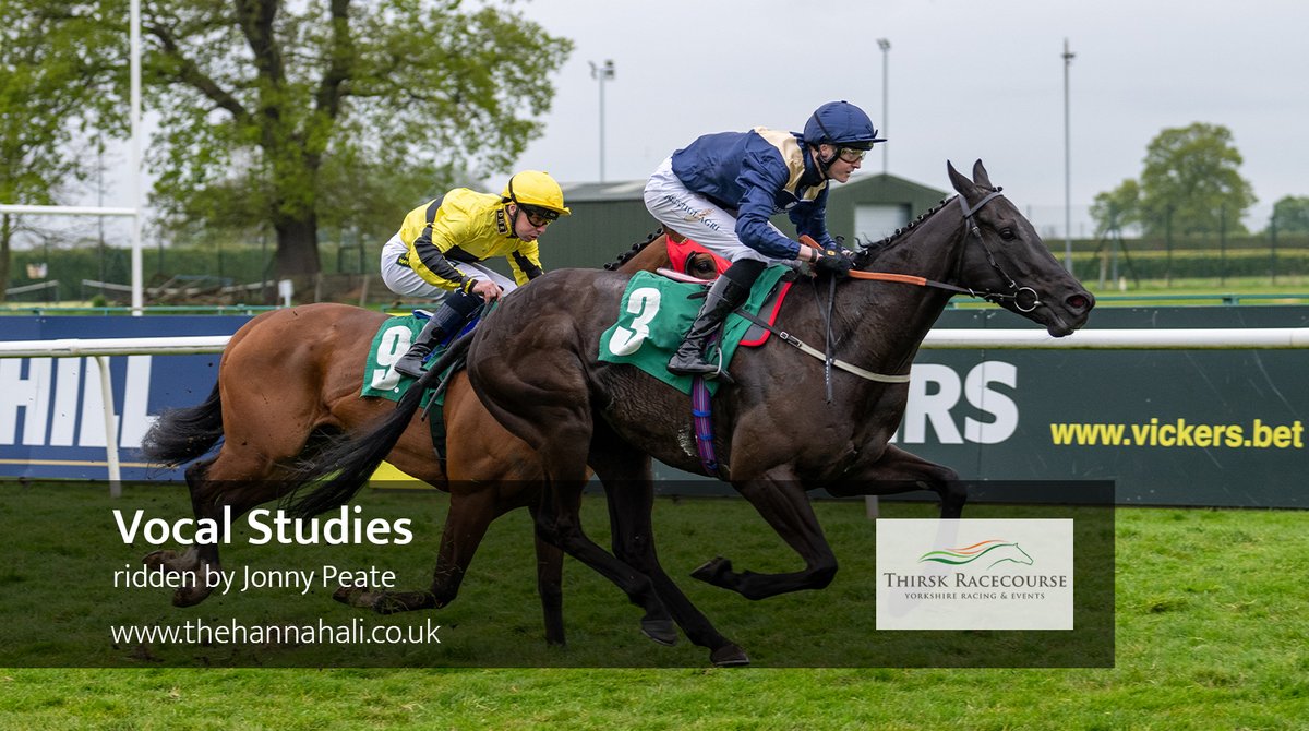 Hannah Ali (@thehannahali) on Twitter photo The penultimate race at <a href="/ThirskRaces/">Thirsk Racecourse</a> saw <a href="/jonnypeate2/">jonny peate</a> and Vocal Studies winning nicely for <a href="/Nawton_Racing/">Roger Fell & Sean Murray Racing</a> and owners Fairfax and Favor The penultimate race at <a href="/ThirskRaces/">Thirsk Racecourse</a> saw <a href="/jonnypeate2/">jonny peate</a> and Vocal Studies winning nicely for <a href="/Nawton_Racing/">Roger Fell & Sean Murray Racing</a> and owners Fairfax and Favor