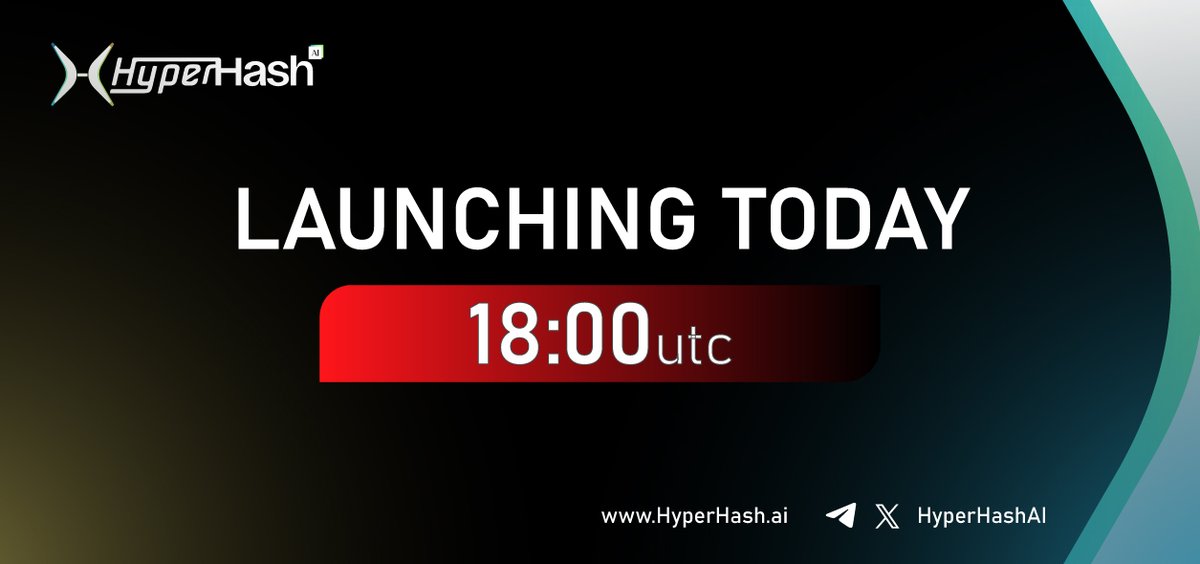 HyperHash AI (@hyperhashai) on Twitter photo #HyperHashAI launches on <a href="/Uniswap/">Uniswap Labs 🦄</a> Today!
Thursday, May 9th at 18:00 UTC!
Official Contract: 0x34b64fD41675520bF5098BbCc37C679cA55Fb5df Stay tuned!
#Crypto #ERC20 #uniswap #blockchain #ETH #HyperHashAI launches on <a href="/Uniswap/">Uniswap Labs 🦄</a> Today!
Thursday, May 9th at 18:00 UTC!
Official Contract: 0x34b64fD41675520bF5098BbCc37C679cA55Fb5df Stay tuned!
#Crypto #ERC20 #uniswap #blockchain #ETH