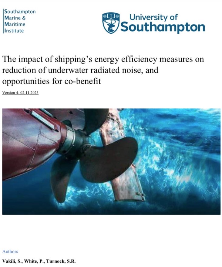 A study by the @unisouthampton , commissioned by ICS, highlights synergies between the implementation of energy measures & reduction of underwater radiated noise (#URN) Read the full report ics-shipping.org/resource/the-i… #shipping #maritimeindustry