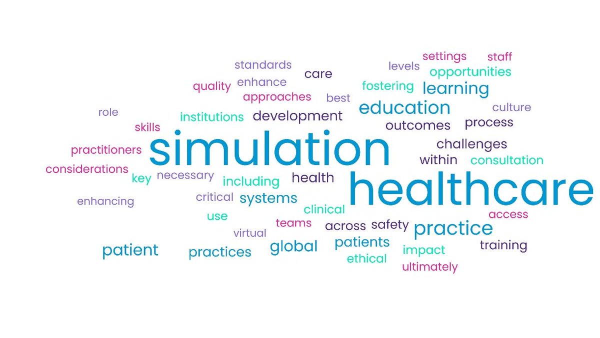 Crafted through input from 67 countries and facilitated by SSH and SESAM, the Global Consensus Statement addresses the critical need for unified advocacy about the benefits and potential of healthcare simulation. Thursday 23 May 0900 CET and 1700 CET us06web.zoom.us/j/84545510581