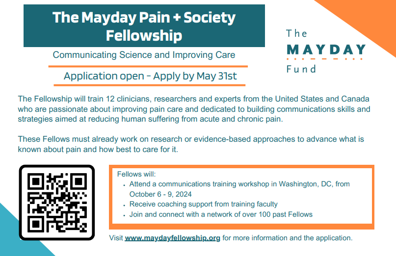 Interested in The Mayday Fellowship? Apply now at maydayfellowship.org to attend the communications workshop, receive 1-on-1 coaching and join the Fellowship community ⬇️