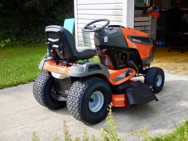 Winter certainly seemed to fly by this year. I cannot believe it is time to dig out my little lawn tractor from the shed again. I will take it for a spring tune up and then give the lawn a first mow next week sometime.