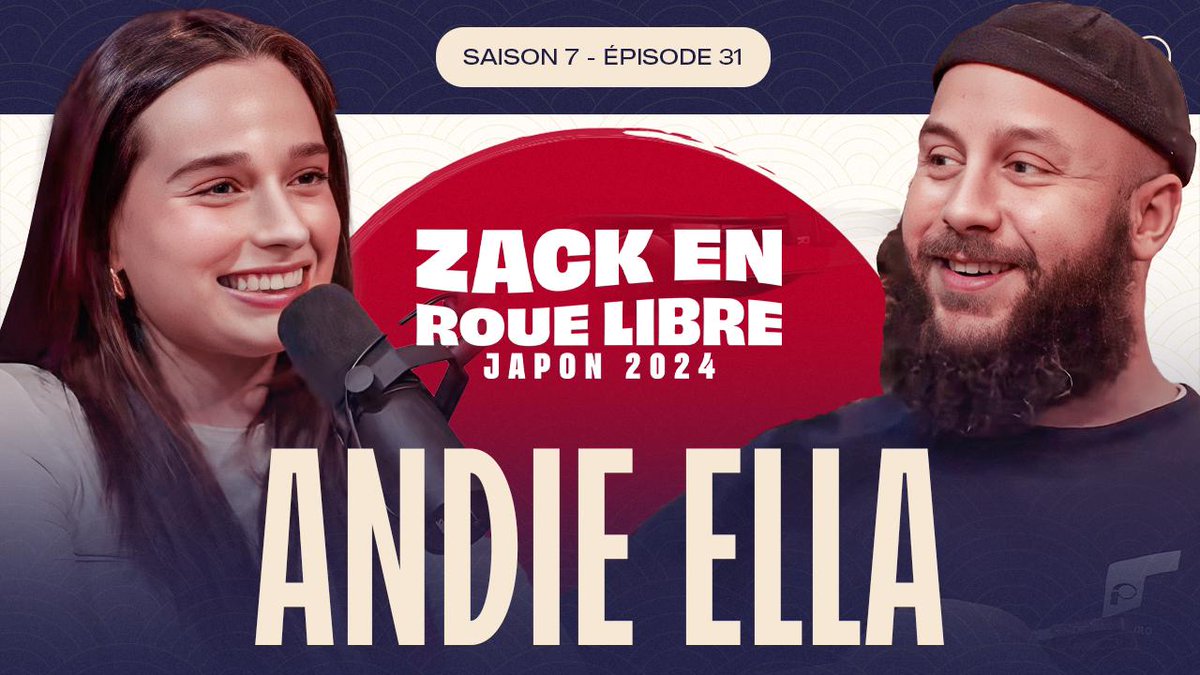 Une émission bien sympathique avec une youtubeuse devenue entrepreneuse à succès ✨ Le replay de l'épisode Zack en Roue Libre avec Andie ELLA est disponible ! 👌 ➡️ youtu.be/imBEJPxRB-k