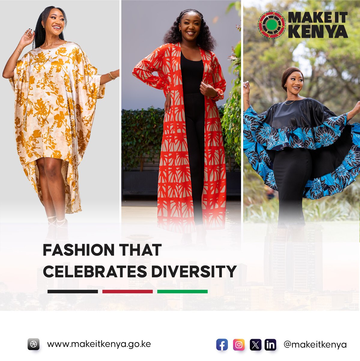 Kenya's textile and apparel sector showcases styles that suit every individual. Which style resonates with you? #KenyanTextile #MadeInKenya