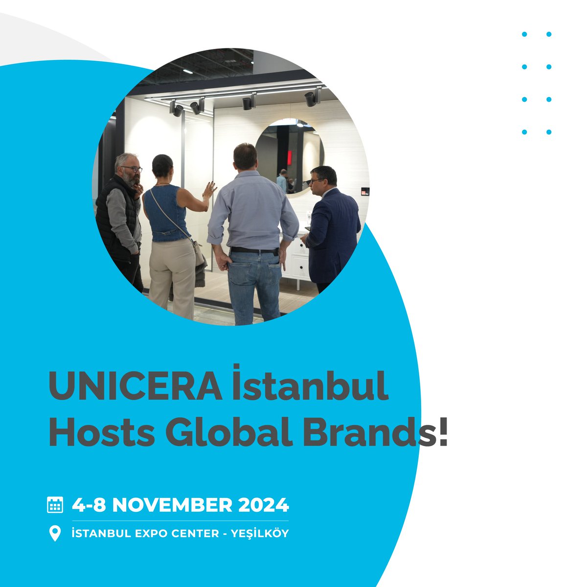 Dünya Markaları UNICERA İstanbul’da!

📌Katılımcı Olun: unicera.com.tr/katilimci-tale…

UNICERA Istanbul Hosts Global Brands!

📌Be an Exhibitor: en.unicera.com.tr/exhibitor-requ…

#UNICERAİstanbul #seramik #mutfak #banyo #ceramic #kitchen #bathroom #dünyamarkaları #globalbrands