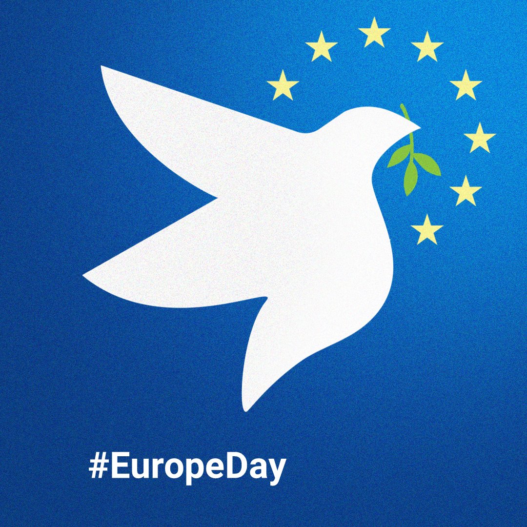 عيد أوروبا سعيد! نحتفل بالوحدة والتنوع ومستقبل مشرق معًا #يوم_أوروبا Happy #EuropeDay! Celebrating unity, diversity, and a bright future together