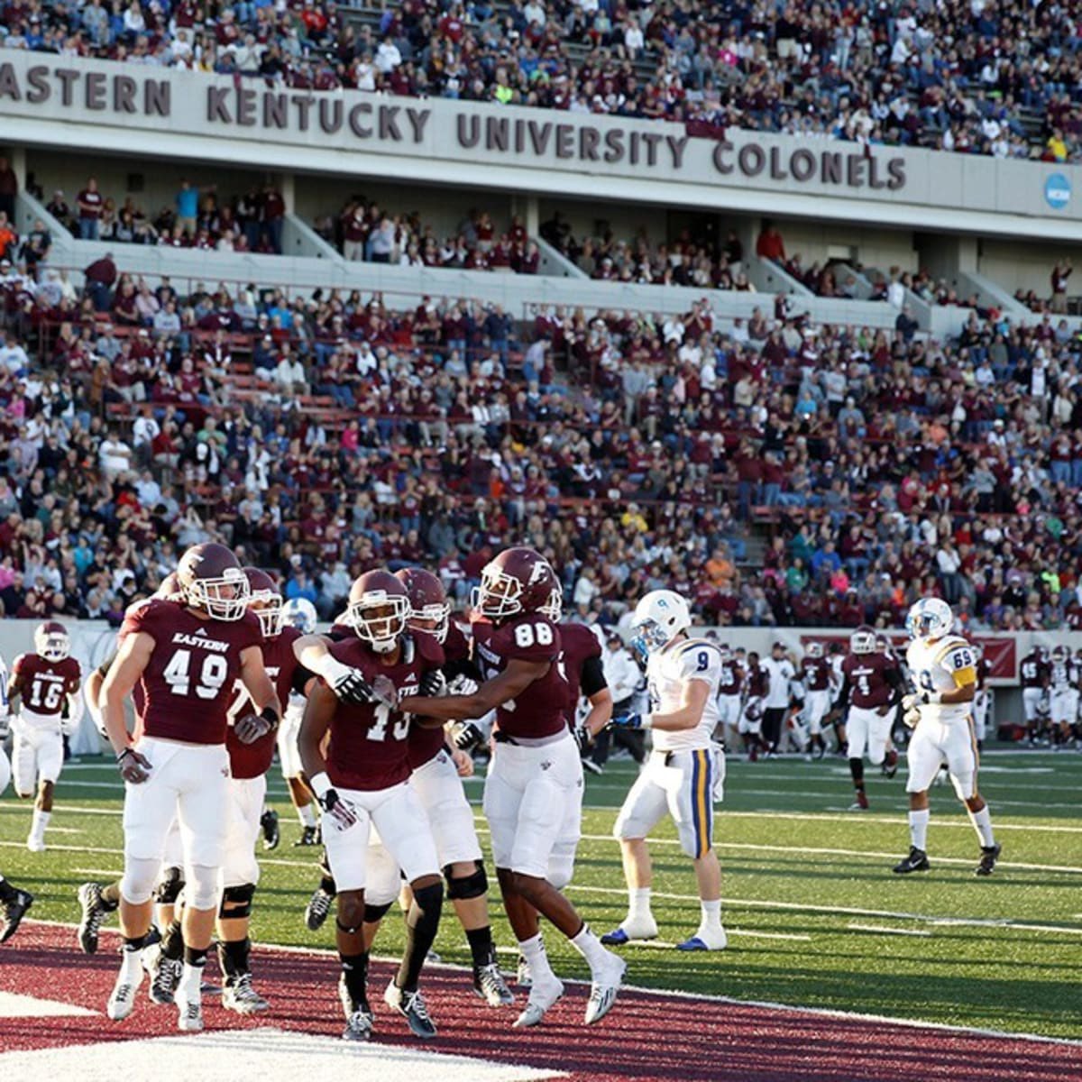 #AGTG After a Great Conversation with @CoachWatson9 I am Blessed to receive a offer from Eastern Kentucky University ‼️ @CoachWarren23 @KoachJDrake @jbwoodall271 @CoachL__ @Iam_JuanJackson