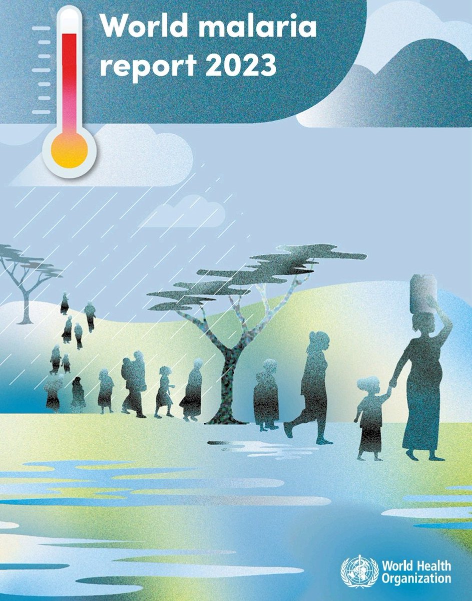 D’après le Rapport mondial sur le #paludisme 2023 de l’OMS, le #ChangementClimatique est responsable d’événements météorologiques plus extrêmes et plus fréquents, qui peuvent entraîner des épidémies de paludisme ou de graves sécheresses. who.int/teams/global-m…