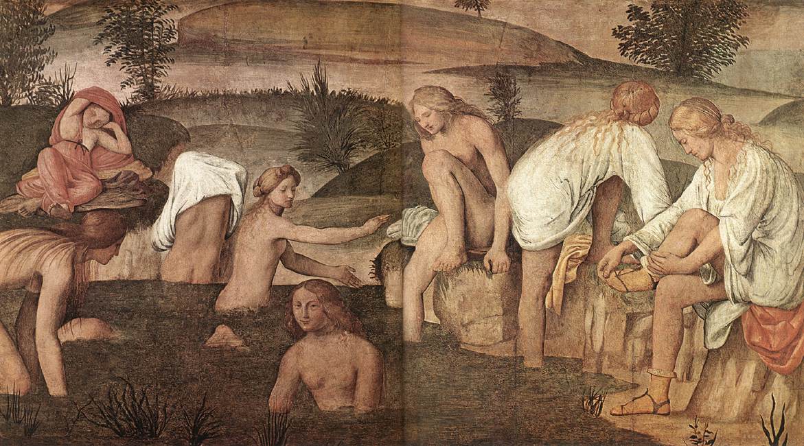 and these bathers – bernardo luini, 1520s