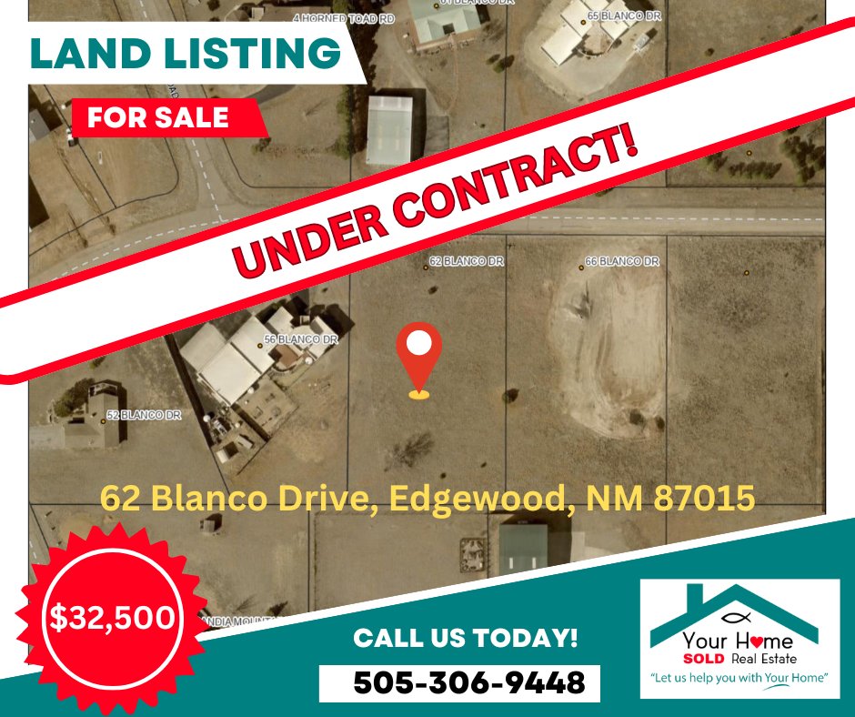 Just got under contract in 5 days‼️ 📣📣📣 List now! HURRY!!! ☎️ Call DAWN CHADWELL at 505-306-9448 now #landforsale #land #now #hurry #realestate #agent #dawnchadwell #yourhometeamnm #NM #Edgewood #fyp