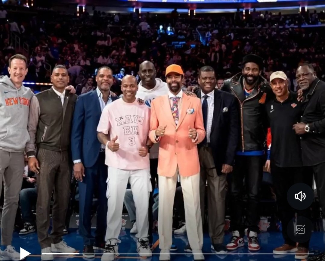 One a Knick Always a Knick!! Some Talent at the Garden Last Night!