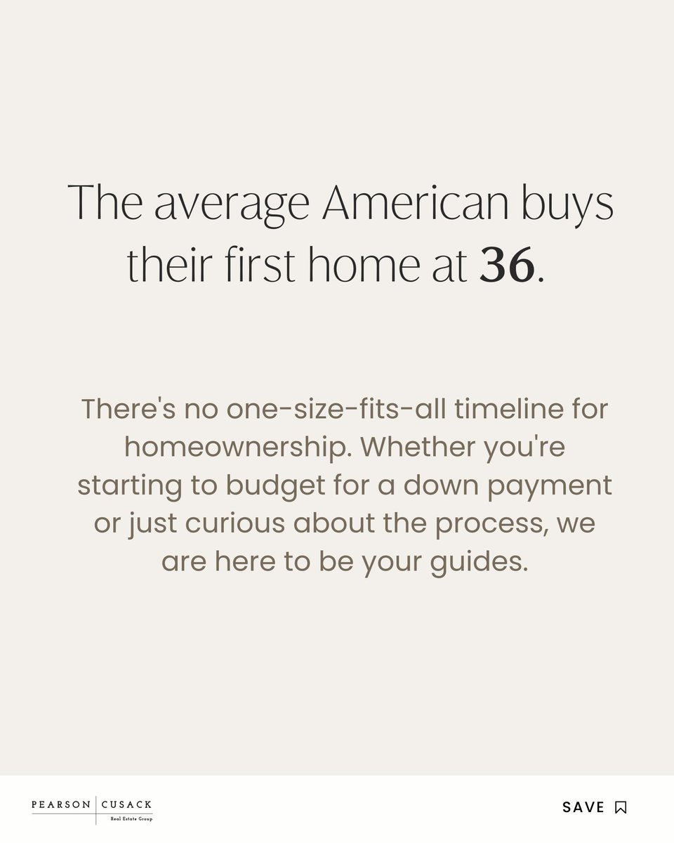 Q: How old do you think the average first-time home buyer is in the USA? 🏡 🏡 🏡 🏡 🏡 A: 36 Pearson | Cusack Real Estate Group Jamie Pearson DRE 00817566 Shawn Cusack DRE 02031885 Berkshire Hathaway HomeServices California Properties #funfacts #home #realestateexperts