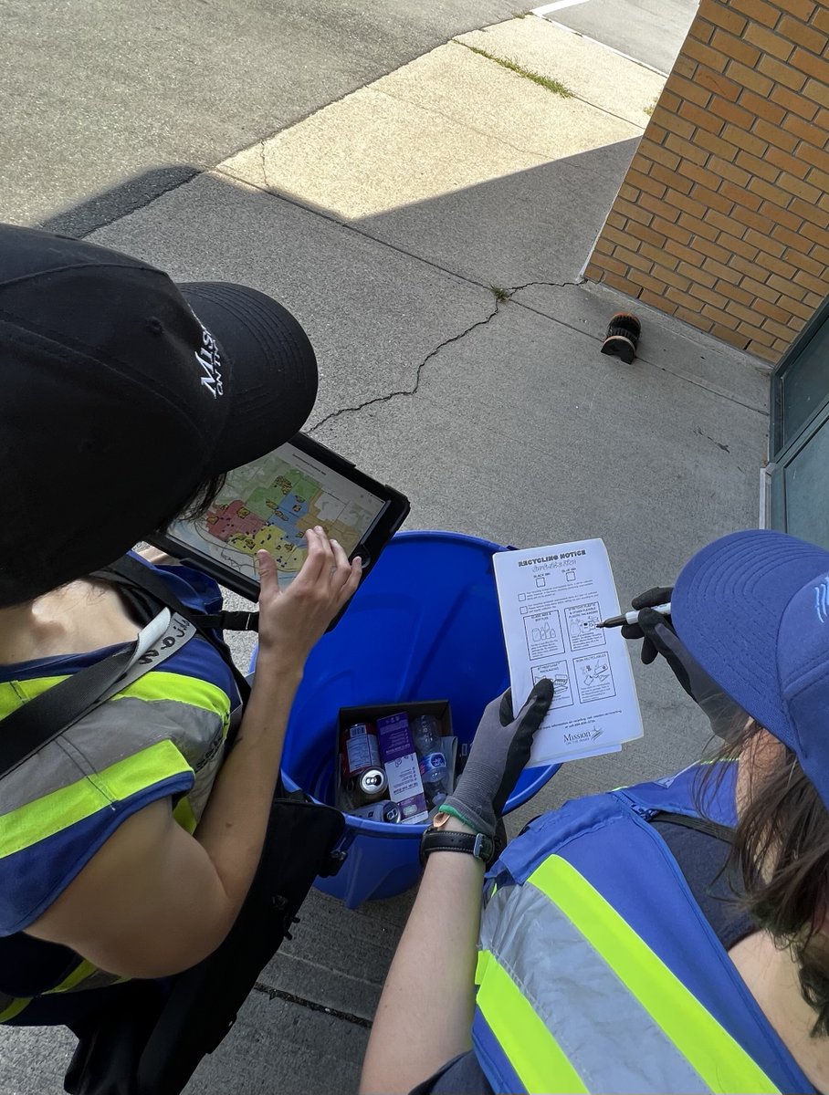 Did you know that every item you place in your curbside blue bin counts? Each member of our community plays a role in hitting our 25% contamination reduction target. Let's do our part to keep Mission's recycling clean! Try the Recycle Coach app: mission.ca/what-goes-where