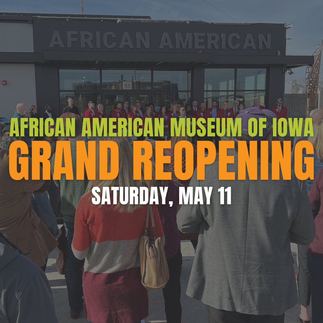 ONE MORE DAY! The AAMI building reopens tomorrow! Join us for $1 admission, activities, food trucks and more! Can’t wait to see you there!