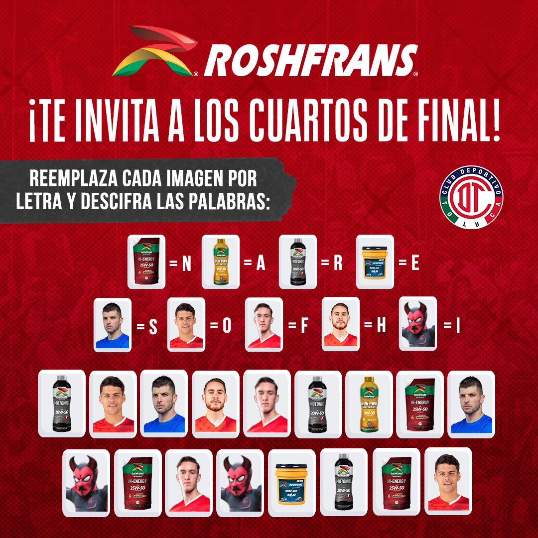 🔥| ¡Atención! @RoshfransMX no quiere que los verdaderos escarlatas se queden sin apoyar a nuestros diablos.   Es por eso que tiene 3 kits: 🎟️ dobles + 👕 jersey   1️⃣Etiqueta a un amigo; ambos deben darle ❤️ a la publicación 2️⃣Comenta las respuestas correctas 3️⃣Usa