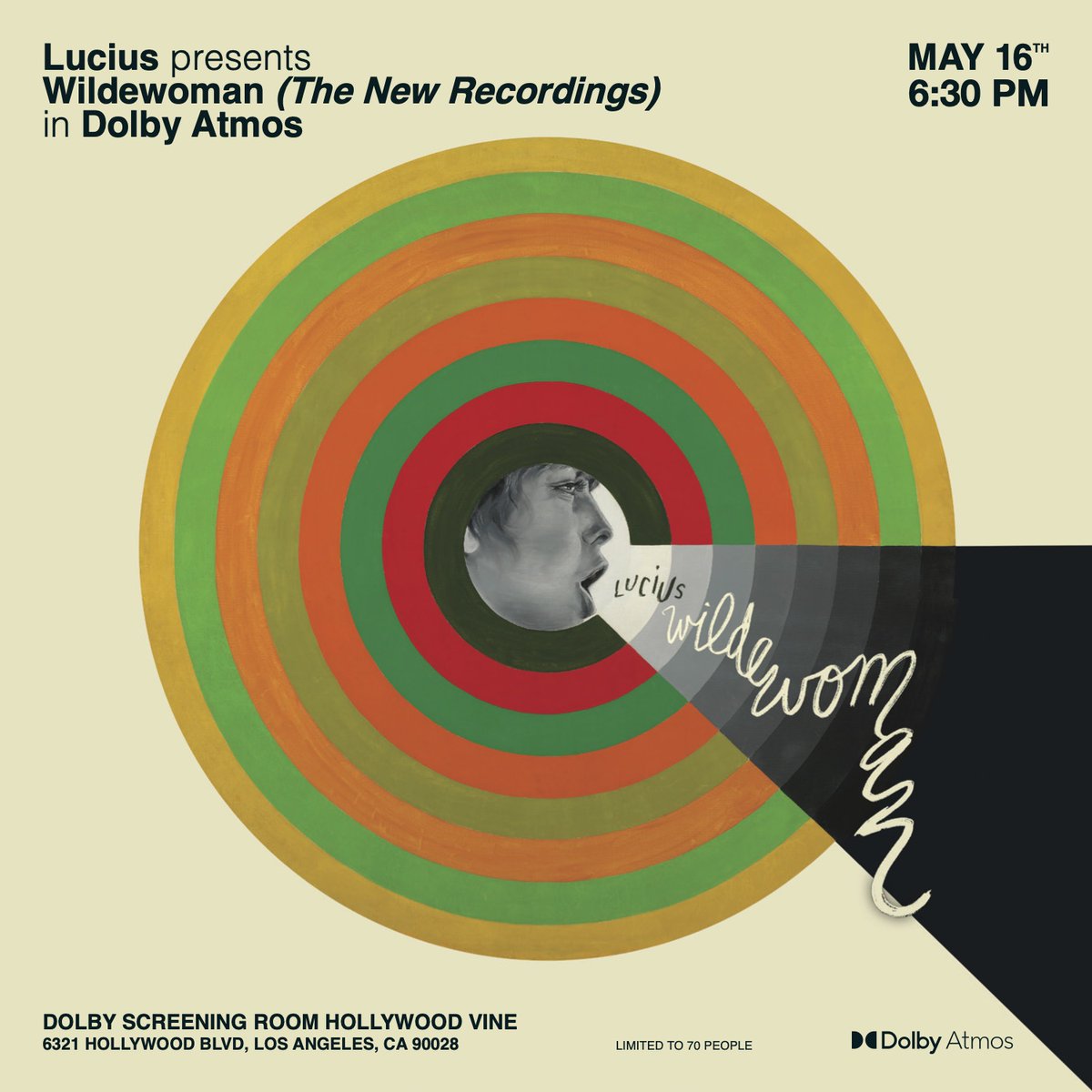 Last chance to win tickets for an early listen of Wildewoman (The New Recordings) in @Dolby ATMOS! LA: laylo.com/lucius/LAListe… BOS: laylo.com/lucius/BOSList…