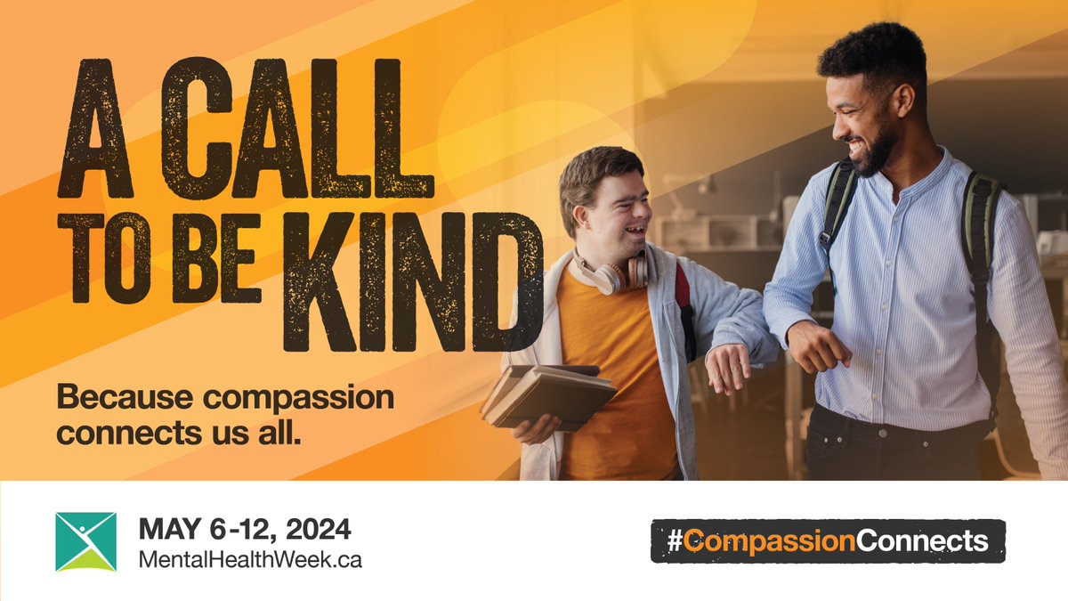 Research shows that compassion helps alleviate stress, anxiety & loneliness, increases trust and connection, improves emotional resilience, and more! Learn about the mental health benefits of compassion at mentalhealthweek.ca #CompassionConnects #MentalHealthWeek