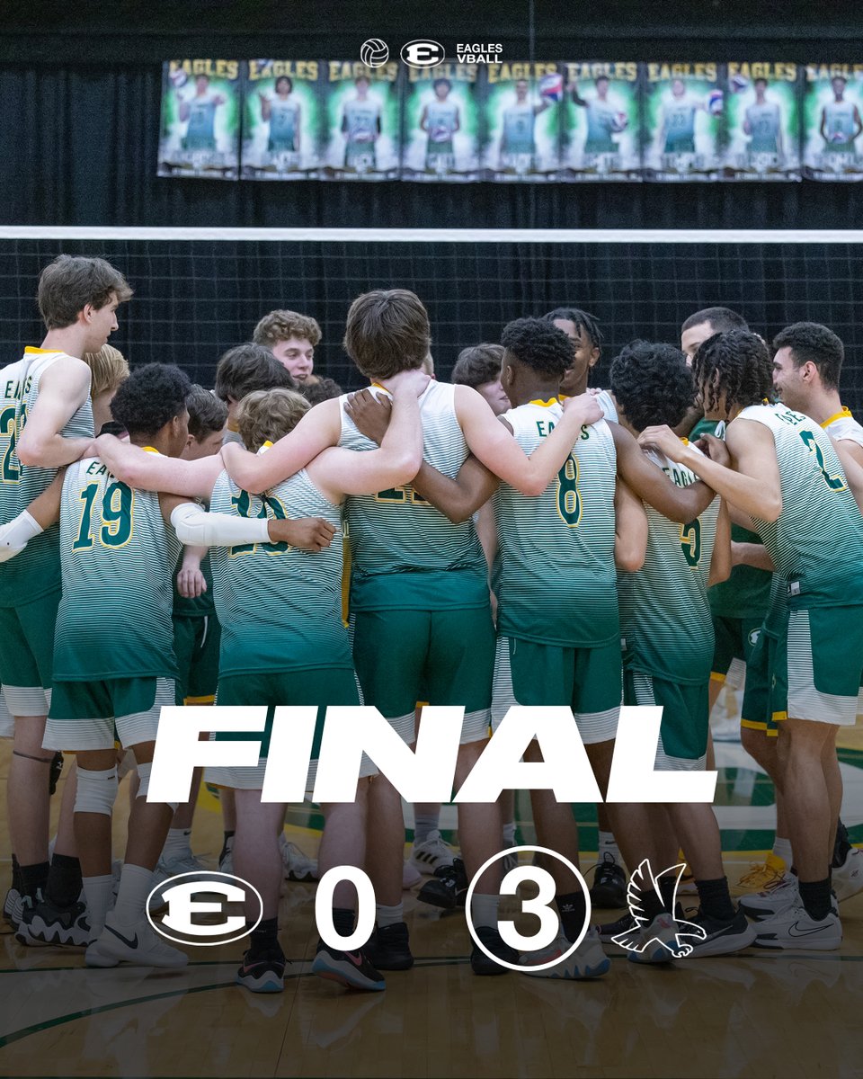 SEHSVolley's tweet photo. Final.
Thank you seniors for the legacy and brotherhood you've helped build here at St. Ed's.
#EdsUp #EaglesVB https://t.co/Naom15lwC9