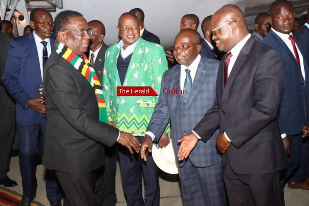 President @edmnangagwa is back home from Kenya where he attended the Africa Fertilizer and Soil Health Summit. The Summit discussed the crucial role of fertilizer and soil health in sustainable productivity growth of African Agriculture.
