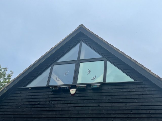 A Swift Community Set comprising of four Swift nest boxes and a 240V <a href="/PeakBoxes/">Peak Boxes</a> call system has been installed at Dennington Primary School where their pupils will be able to see the colony develop. Over 25 schools and colleges now have sets here <a href="/SuffolkBirdGrp/">Suffolk Bird Group</a> <a href="/suffolkwildlife/">SuffolkWildlifeTrust</a>