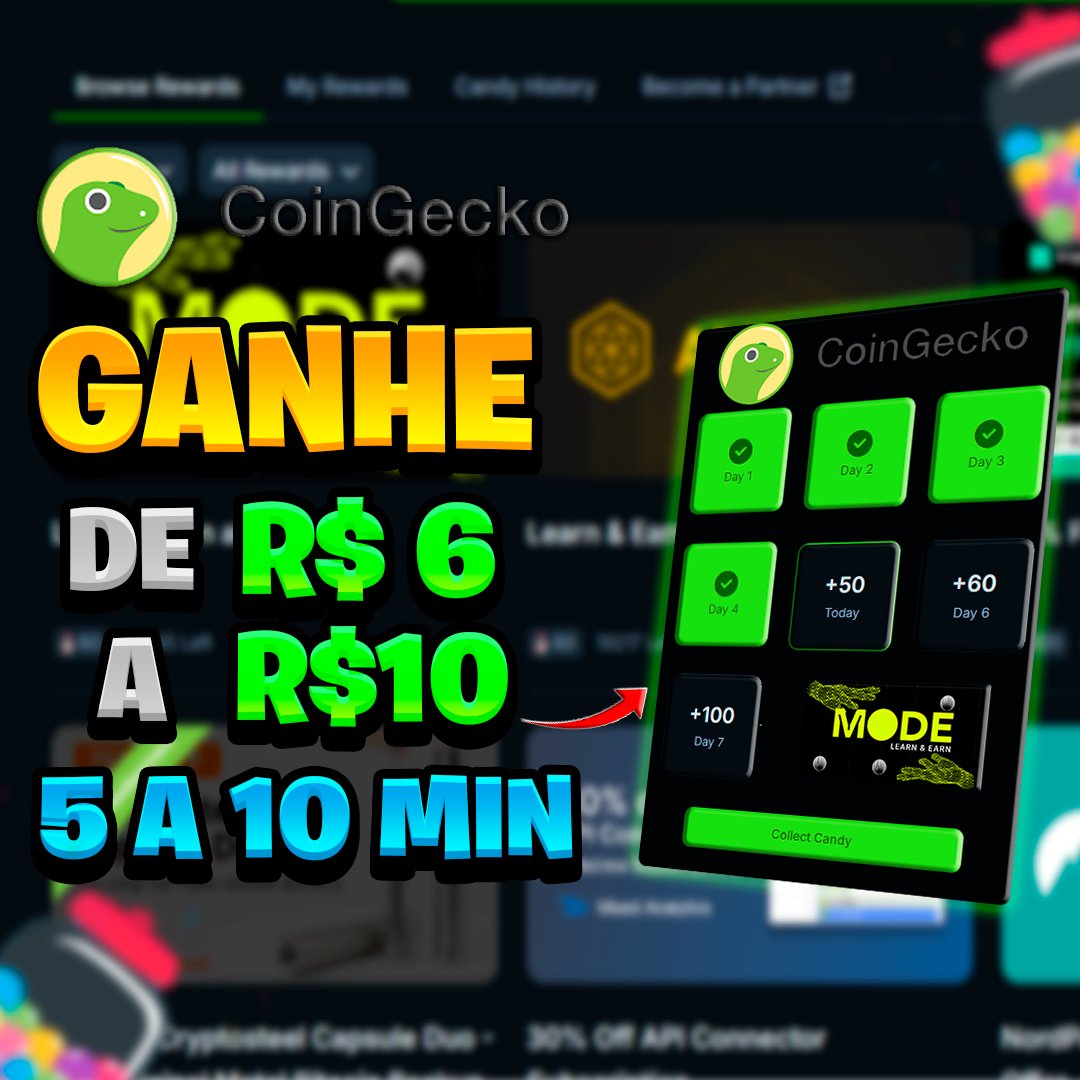 ao_padrao's tweet photo. Faça e Ganhe #dinheiro rápido e fácil! Crie uma #rendaextra com #airdrop no @coingecko Ganhando Token @modenetwork testado por mim. Eu fiz #rendaextraemcasa usando apenas a internet. #token 

⚡ https://t.co/K5zV5qfcao https://t.co/Frxo30JH5U