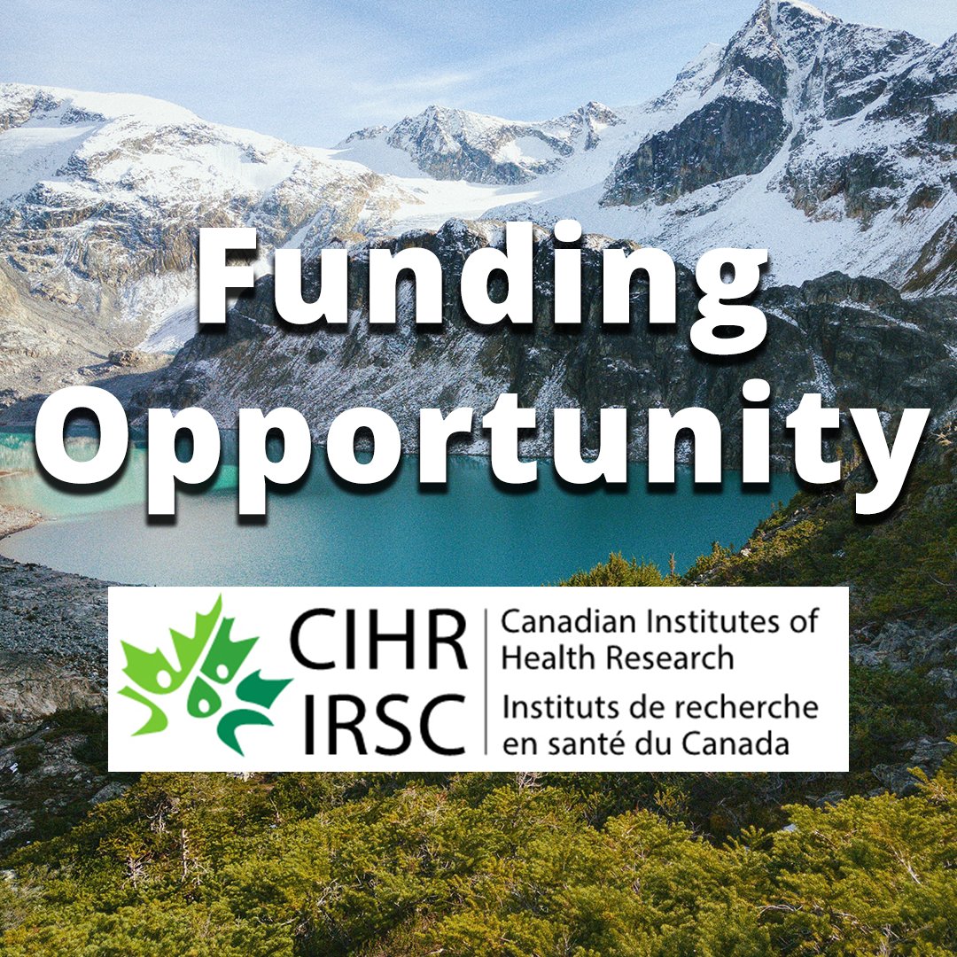 CIHR Institute of Human Development, Child and Youth Health (IHDCYH): Implementation Science Chairs in Human Development, Child and Youth Health (2024). 🔗ResearchNet posting: bit.ly/44CBCdH 📅Deadline: October 15, 2024