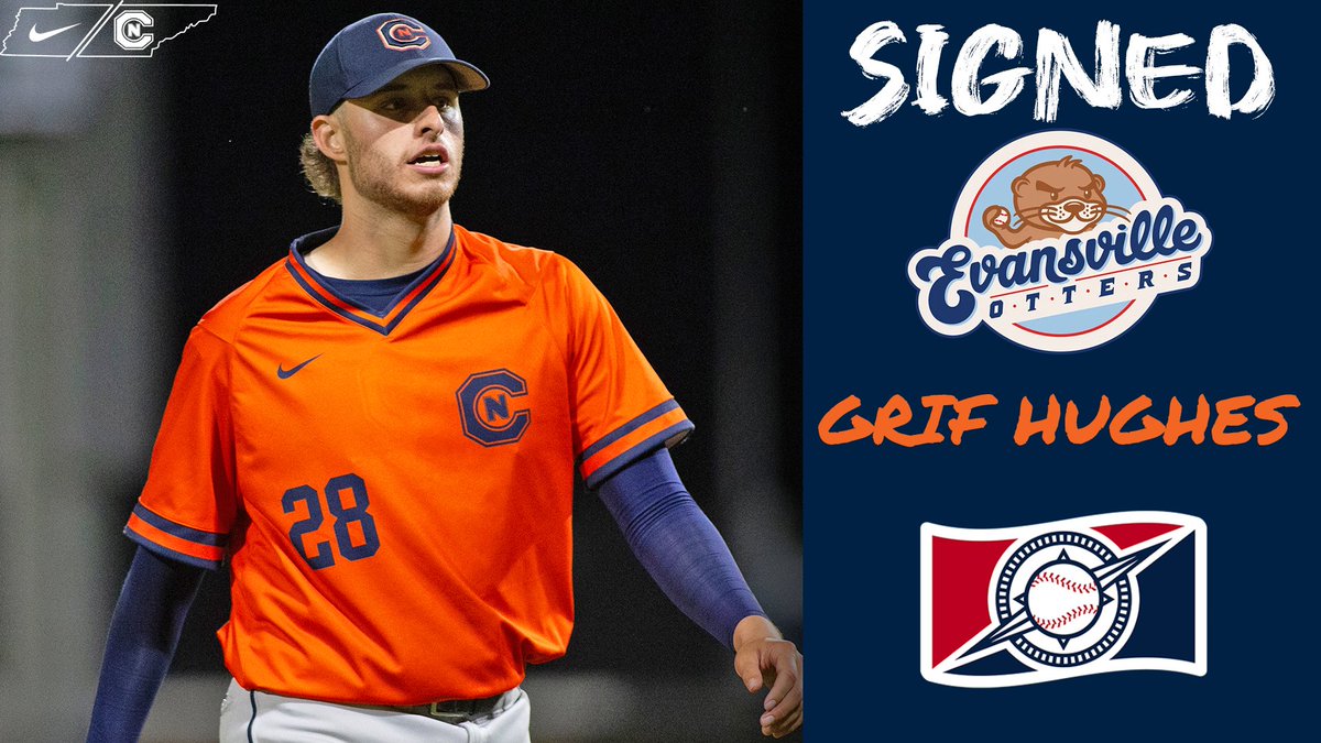 For the first time since 2016, <a href="/CNBaseball/">Carson-Newman Baseball</a> will be represented in the <a href="/FLProBaseball/">Frontier League</a> 

Congratulations to <a href="/Grifh79/">Grif Hughes</a> for signing with the <a href="/EvilleOtters/">Evansville Otters</a> 💪

📰 bit.ly/3wsX3RN