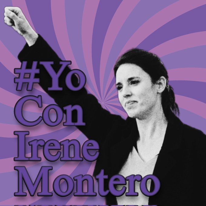 #YoConPodemos #YoConIreneMontero #IreneMonteroAEuropa #irenemontero #sisepuede #podemos #nopasaran #europa #Europeennnes2024 #europe #EleccionesEuropeas 👍✊💜💜💜💜💜💜
