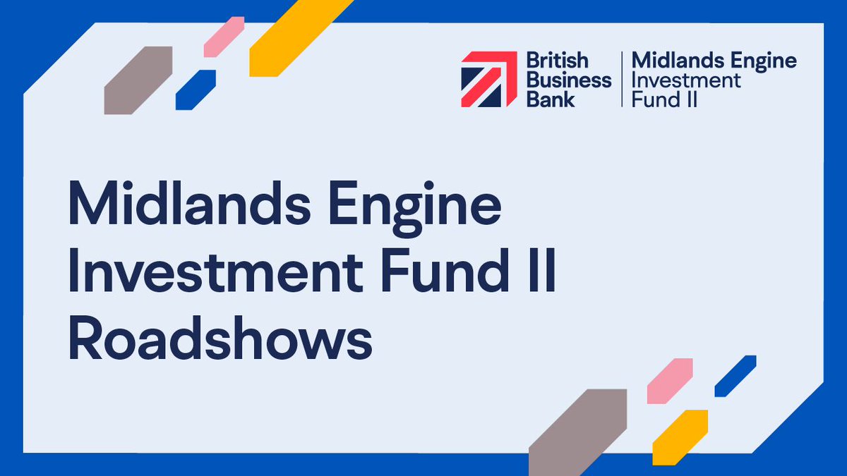 📣 Calling small business support community in the Midlands. Join one of our upcoming Midlands Engine Investment Fund II roadshows: 📍Worcester, 14 May | Book your spot: bit.ly/3wtG5CN 📍 Stoke-on-Trent Roadshow, 5 June | Book your spot: bit.ly/4a5blGf
