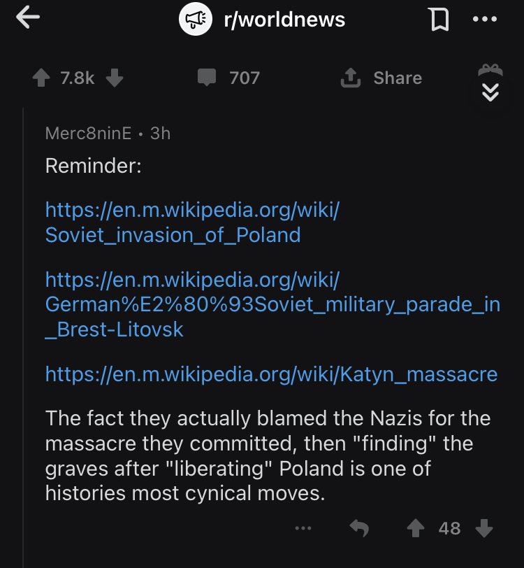 The median Reddit user’s entire understanding of the history of Russia is constituted through the lens of baffling Civilization references and the only Wikipedia article they’ve ever read: the one about Katyn
