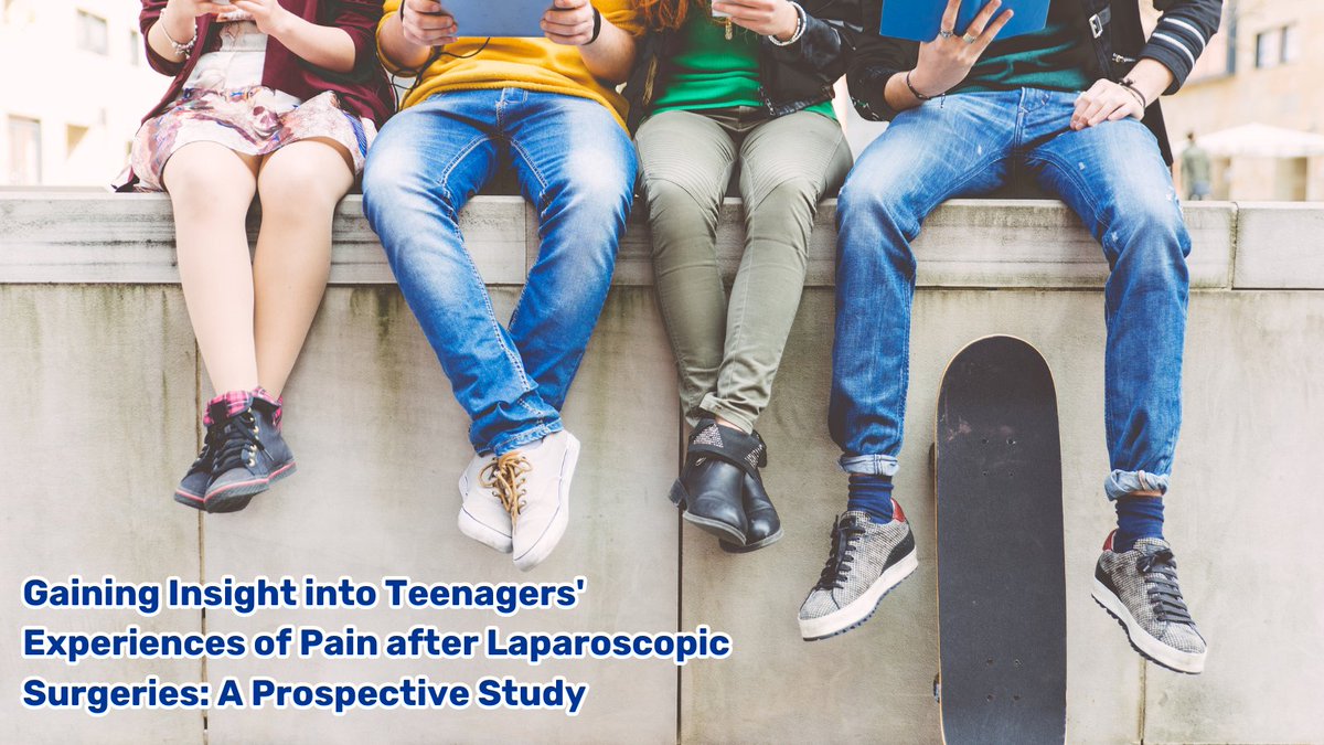 Ever wondered why teenagers might report higher pain levels after surgery? 🤔 #Research by Drs. Mihaela Visoiu, Jacques Chelly, and Senthil Sadhasivam sheds light on this intriguing phenomenon, offering valuable insights into how teenage patients, parents, and nurses perceive…