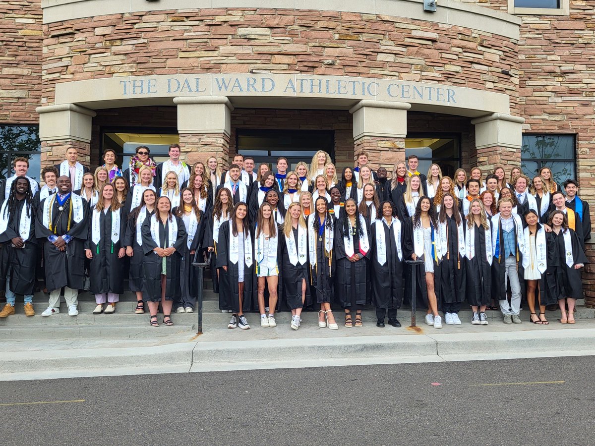 Congratulations to our @CuBuffs Student-athletes on your graduation today. So happy for all of you! #foreverbuffs