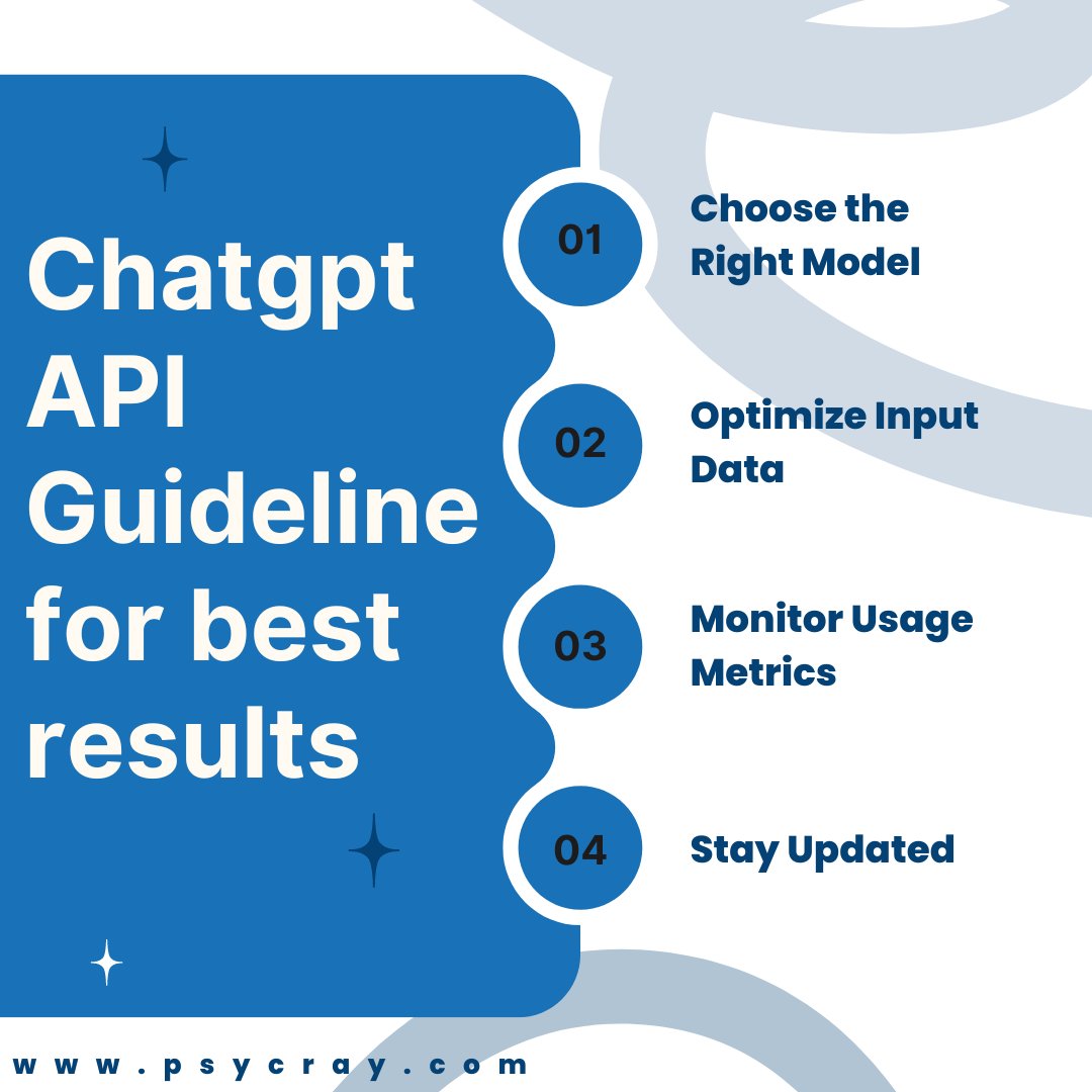 Adhering to these guidelines for effective use of the 𝐂𝐡𝐚𝐭𝐆𝐏𝐓 𝐀𝐏𝐈 can help developers unlock its full potential and create immersive and engaging user experiences.
#artificialintelligence #AI #chatgpt #chatgptapi #business #growthhack #websitedevelopment #webdesign