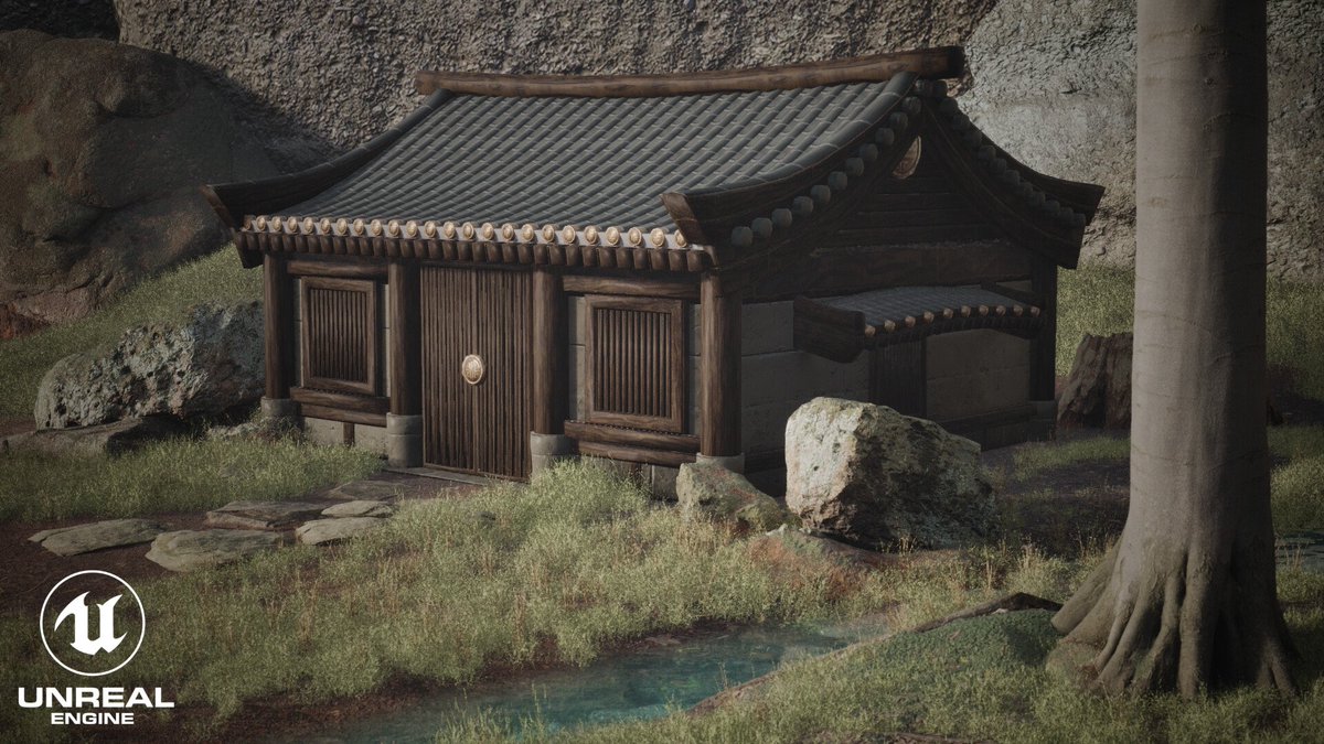 I've made a detalied post on Artstation about my last project, if you want, you find it here: artstation.com/artwork/lD01La

#3d #art #modelling #chinese #traditional #house #UnrealEngine5 #blender